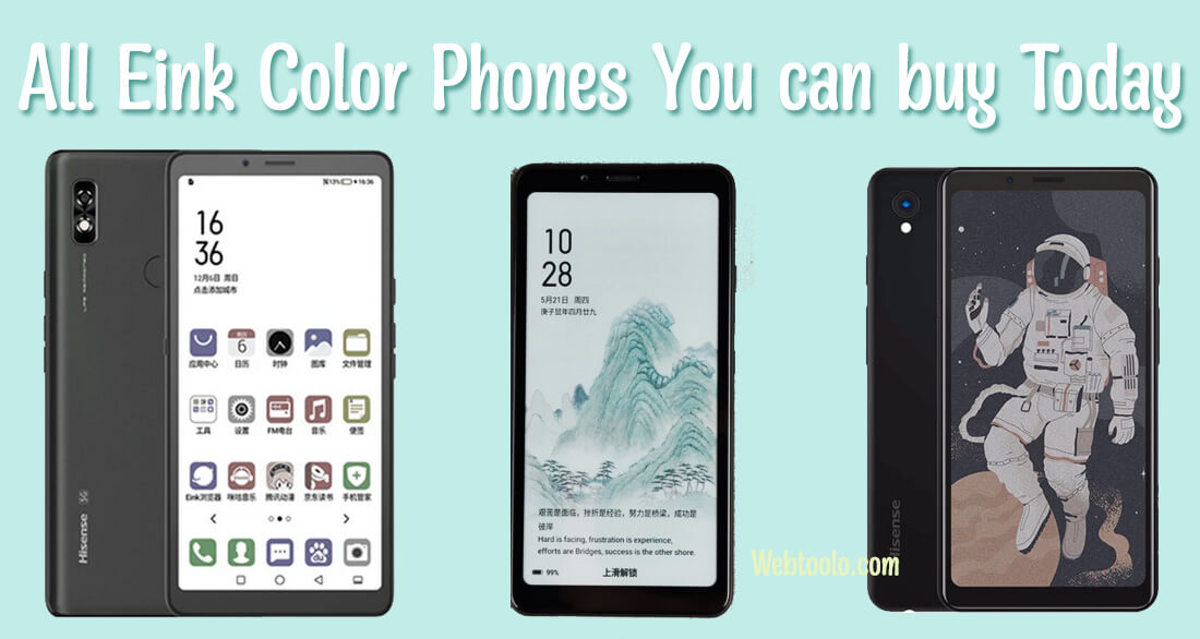 All Eink Color Phones 2023 Android & Google Play Webtoolo