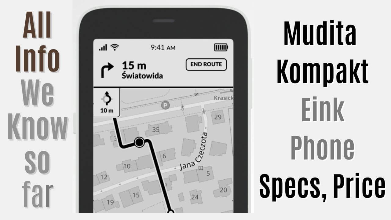 Mudita Kompakt eink phone Specs & Price October 2024